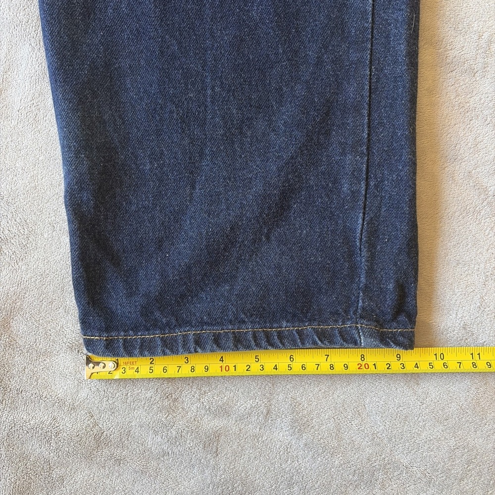 Vintage Polo Jeans Co Ralph Lauren Jeans Mens 38x34 (40x34) Blue Loose Fit Y2K - Picture 9 of 9